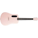 Lava Music ME 4 Carbon Fiber 36” Acoustic / Electric Guitar With Gig Bag, Pink