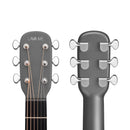 Lava Music ME 4 Carbon Fiber 38” Acoustic / Electric Guitar With Gig Bag, Space Grey