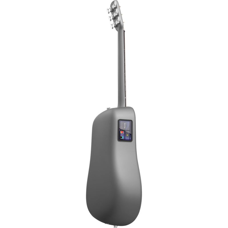 Lava Music ME 4 Carbon Fiber 38” Acoustic / Electric Guitar With Gig Bag, Space Grey