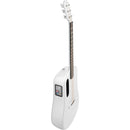 Lava Music ME 4 Carbon Fiber 38” Acoustic / Electric Guitar With Gig Bag, Space White
