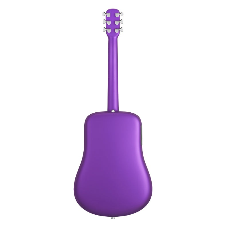 Lava Music ME 4 Carbon Fiber 38” Acoustic / Electric Guitar With Gig Bag, Purple