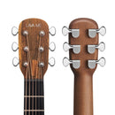 Lava Music ME 4 36” Spruce Series Acoustic / Electric Guitar With Gig Bag, Woodgrain Brown & Burlywood