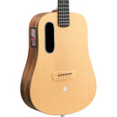 Lava Music ME 4 36” Spruce Series Acoustic / Electric Guitar With Gig Bag, Woodgrain Brown & Burlywood
