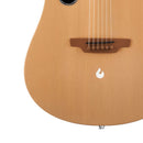 Lava Music ME 4 41” Spruce Series Acoustic / Electric Guitar With Gig Bag, Woodgrain Brown & Burlywood