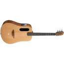 Lava Music ME 4 41” Spruce Series Acoustic / Electric Guitar With Gig Bag, Woodgrain Brown & Burlywood