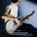 Lava Music ME Air 36" Carbon Fiber Acoustic-Electric Guitar, Space Black