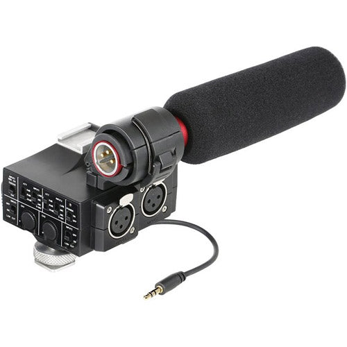 Saramonic MIXMIC Shotgun Microphone With Integrated 2-channel Audio Adaptor