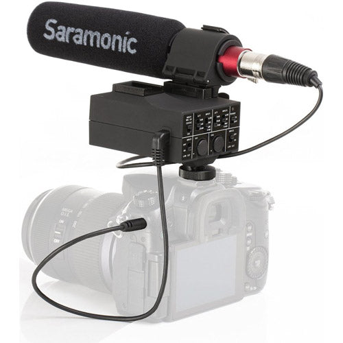 Saramonic MIXMIC Shotgun Microphone With Integrated 2-channel Audio Adaptor