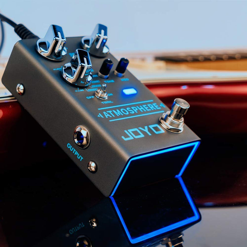 Joyo Technologies R-14 Atmosphere Digital Reverb Guitar Effect Pedal 9 Modes