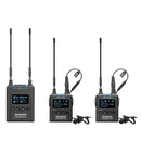 Saramonic UWMIC9SKIT2MINI Wireless UHF Lav Mic System / Dual CamMount Micro Receiver and Transmitters