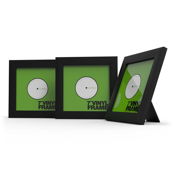 Reloop VINYL-FRAME-SET-7BLK Vinyl Frame 3-Piece Set 7", Black