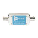 RF Venue Band-Pass Filter (470-530 MHz)