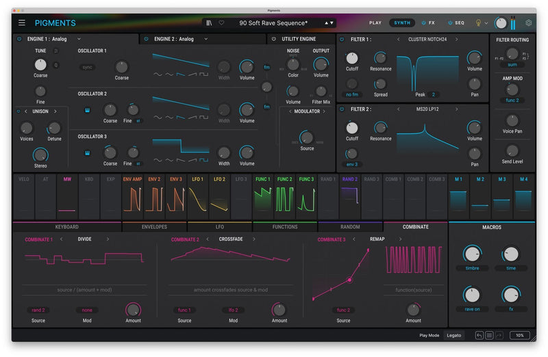 Arturia Pigments 6 Polychrome Software Synthesizer (License ONLY, Instant Delivery)