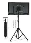 Frameworks GFW-AV-LCD-1 Adj. tripod LCD/LED Stand
