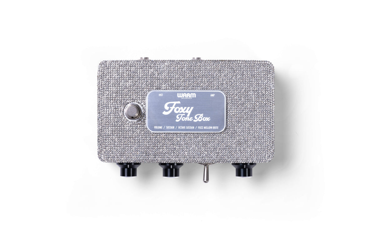 Warm Audio Foxy Tone Box Limited Edition Glitz Octave Fuzz Guitar Effe Warm Audio Foxy Tone Box Limited Edition Glitz Octave Fuzz Guitar Effe