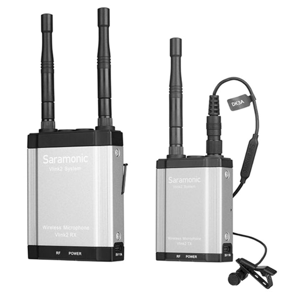 Saramonic Vlink2 Kit1 (TX+RX) 2.4 GHz Wireless Microphone System