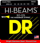 DR Handmade Strings Hi-beams 6-String Bass Strings, Medium (30-125)