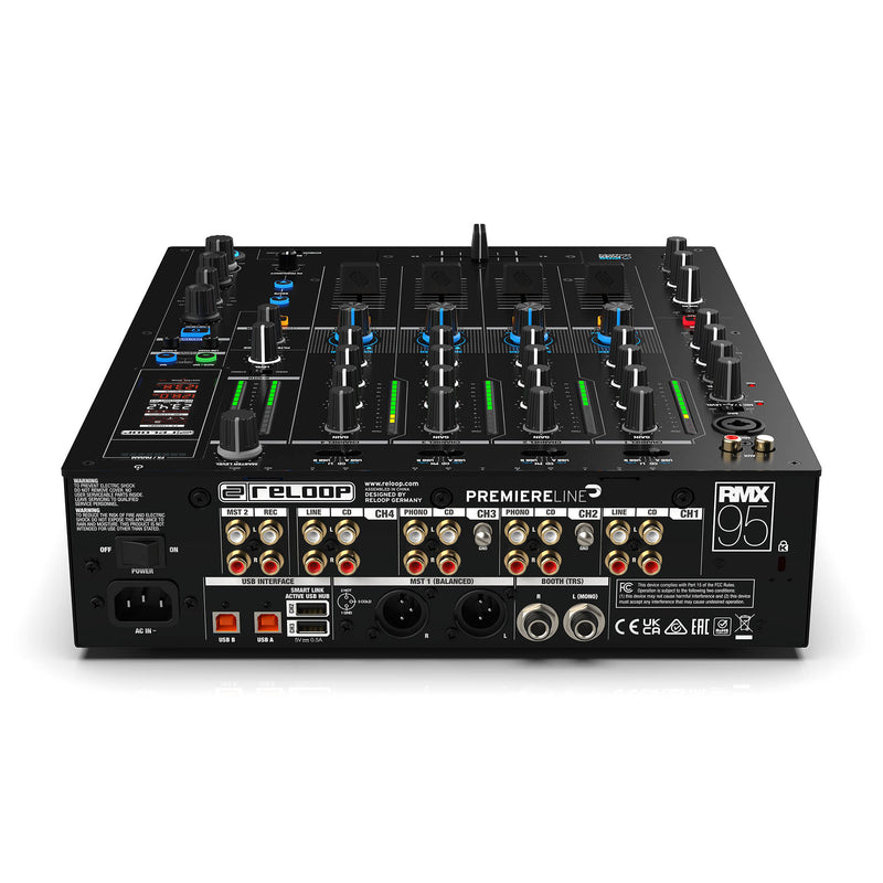 Reloop RMX-95 Digital Club Mixer with 24-Bit Dual Interface