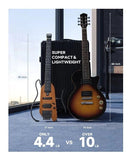 Donner HUSH-X Electric Guitar for Travel and Silent Practice - Natural