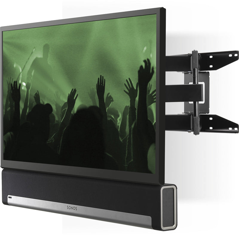 Flexson Cantilever Mount Pour Tv Et Sonos Beam Ou Playbar (Noir)