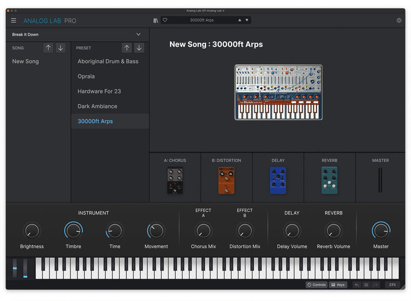 Arturia Analog Lab V Synthesizer Software Instrument (License ONLY, Instant Delivery)