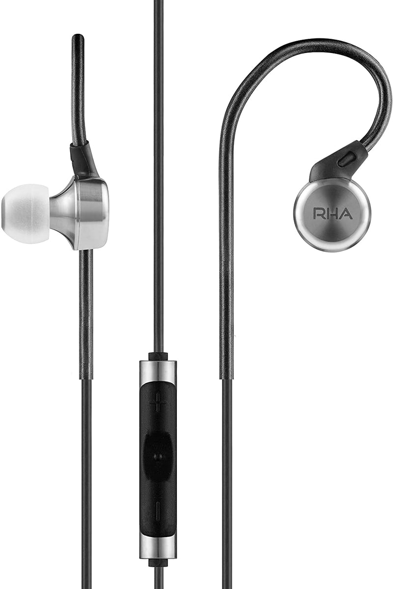 RHA MA750i Earbuds: Hi-Res Stainless Steel Noise Isolating in-Ear Headphones With iOS Remote