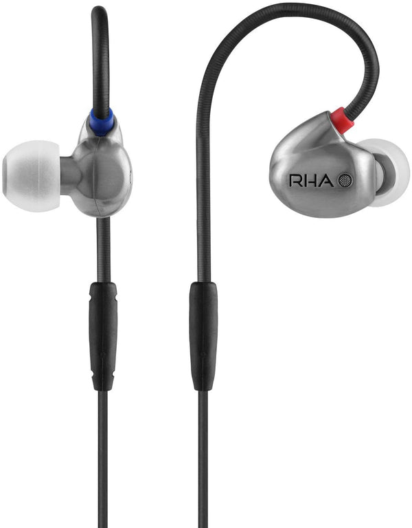 RHA T20 IEMs: Écouteurs intra-auriculaires à isolation acoustique DualCoil HiFi