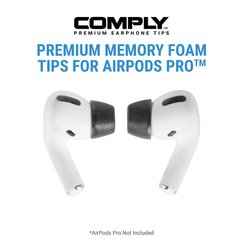 Foam Tips 2.0 Compatible with AirPods Pro (Medium)