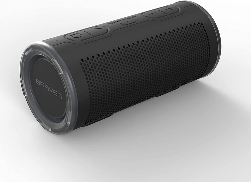 Waterproof Portable Speaker - Bluetooth Wireless Technology - 360 Degree Speaker - Black