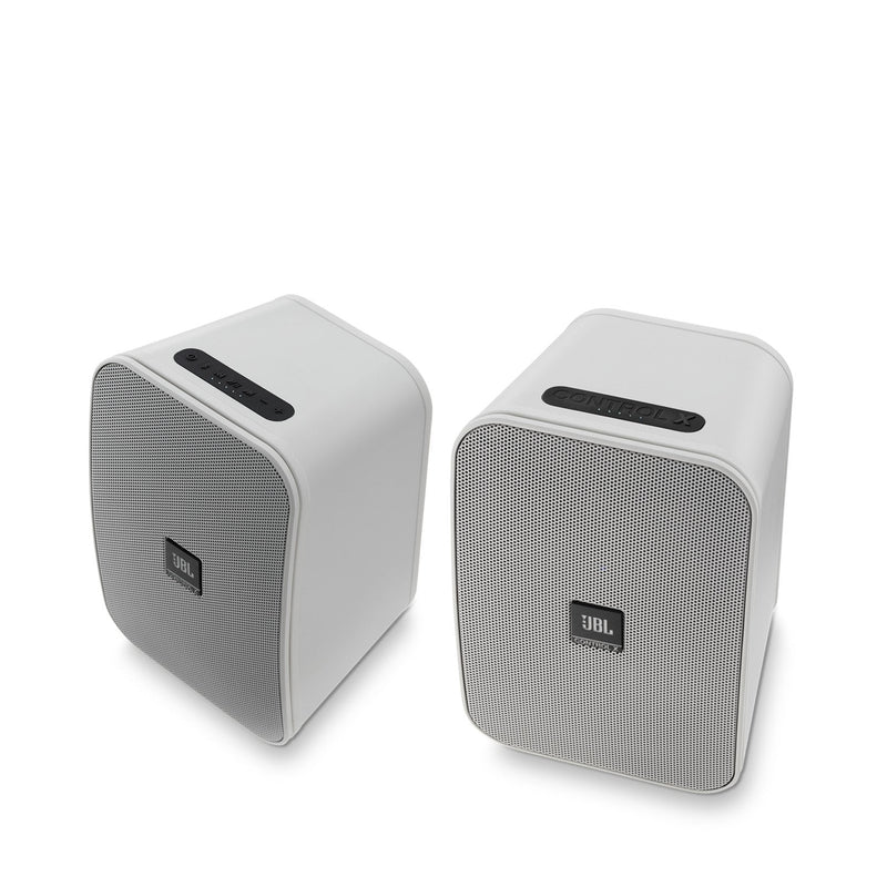 Control X Bluetooth Wireless Speakers. White (Pair)
