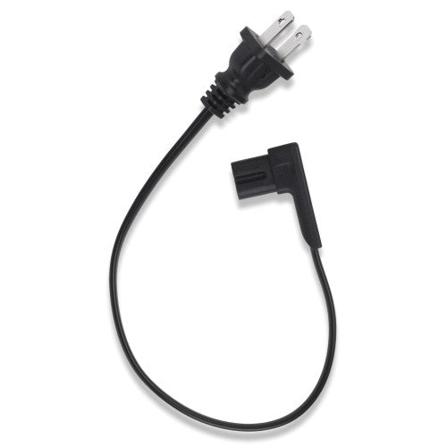 Câble D'alimentation Court Flexson Us 0,35 M Pour Sonos One, Play: 1 & Ikea Symfonisk (Chacun, Noir)