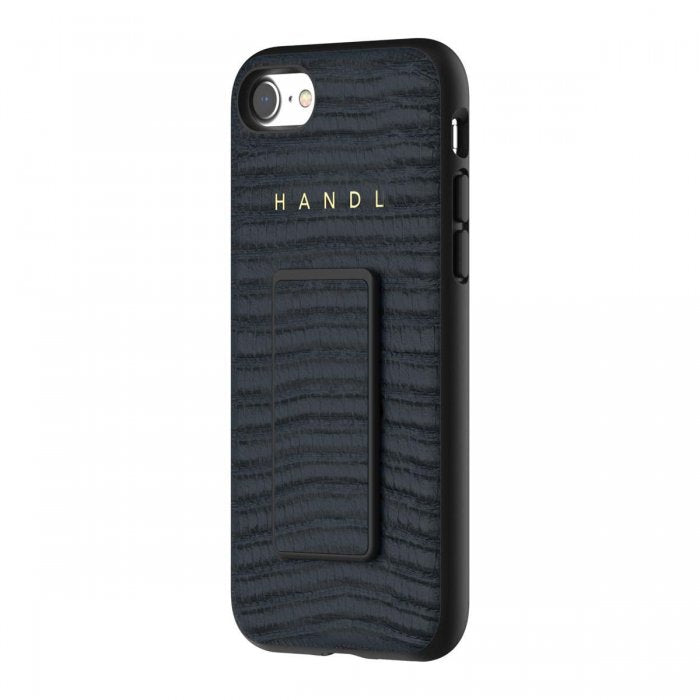 Handl Inlay Case For iPhone 7 / 8, Navy Croc