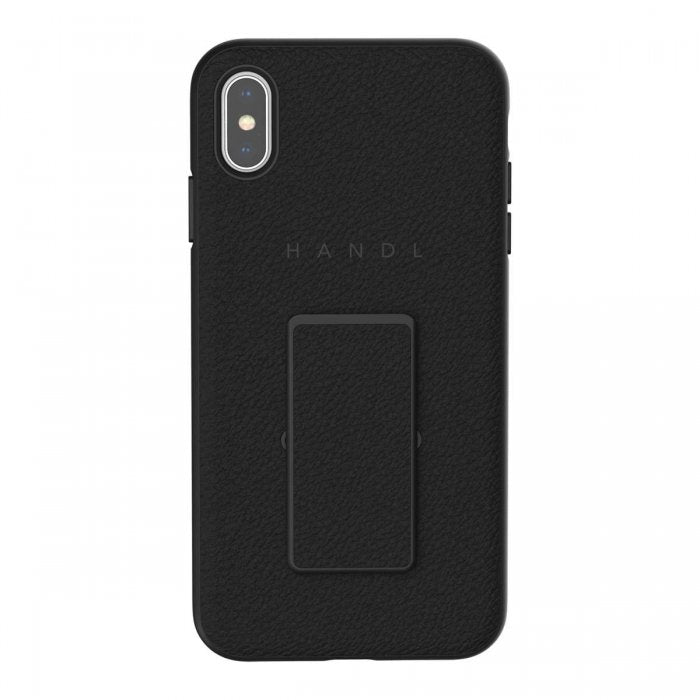 Handl Inlay Case For iPhone X / Xs, Black Pebble