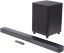JBL Bar 5.1 Surround 550-Watt 5.1 Channel Soundbar with 10" Wireless Subwoofer - Black
