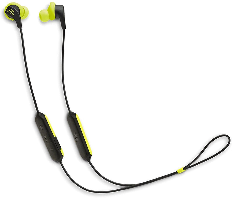 Endurance Run Bluetooth Sweatproof Wireless in-Ear Sport Headphones - Black/Lime
