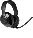 Quantum 300 Wired Over-Ear Gaming Headset with Flip-Up Mic, 3.5mm Audio Cable & USB Audio Adapter - Black