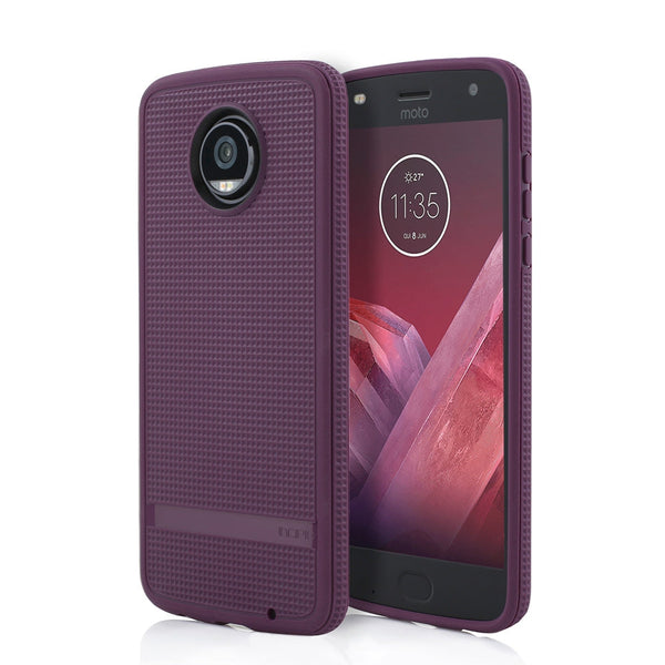 Incipio NGP Advanced Case for Motorola Moto Z2 Play Smartphone, Raspberry