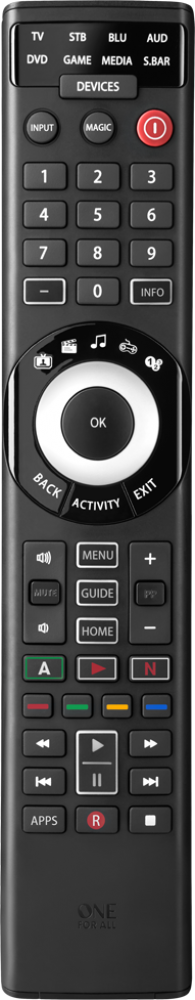 One For All Smart Control 8-Device Universal Remote